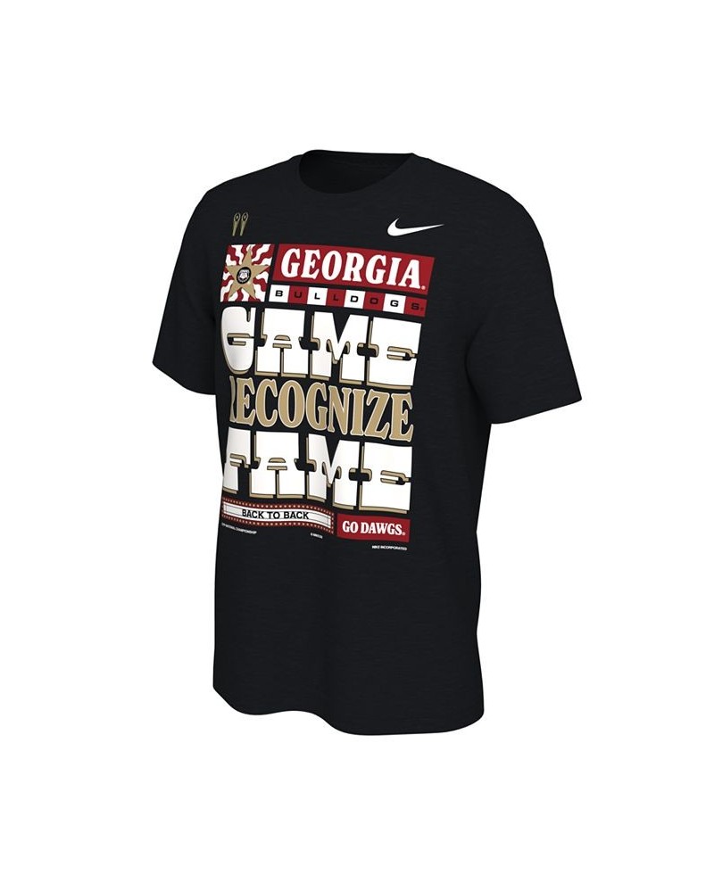 Men's Black Georgia Bulldogs College Football Playoff 2022 National Champions Locker Room T-shirt $22.94 T-Shirts