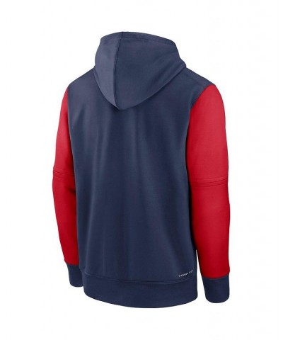 Men's Navy, Red Boston Red Sox Authentic Collection Performance Hoodie $44.10 Sweatshirt