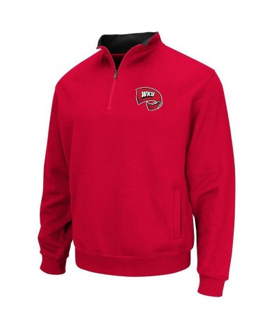 Men's Red Western Kentucky Hilltoppers Tortugas Quarter-Zip Sweatshirt $23.10 Sweatshirt