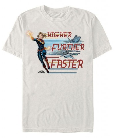 Marvel Men's Captain Marvel Jet Streams Short Sleeve T-Shirt Tan/Beige $15.40 T-Shirts