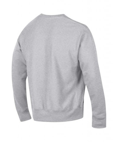 Men's Heathered Gray LSU Tigers Vault Logo Reverse Weave Pullover Sweatshirt $43.34 Sweatshirt