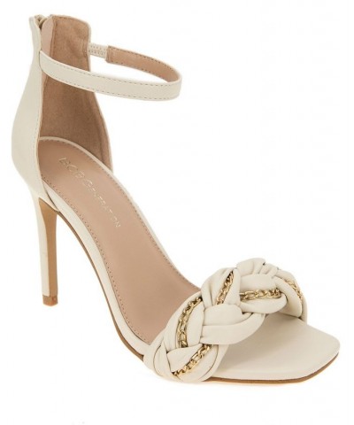 Women's Isabel Braided Sandal White $55.93 Shoes