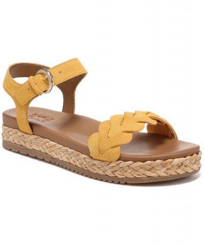 Neila Flatform Sandals Yellow $37.06 Shoes