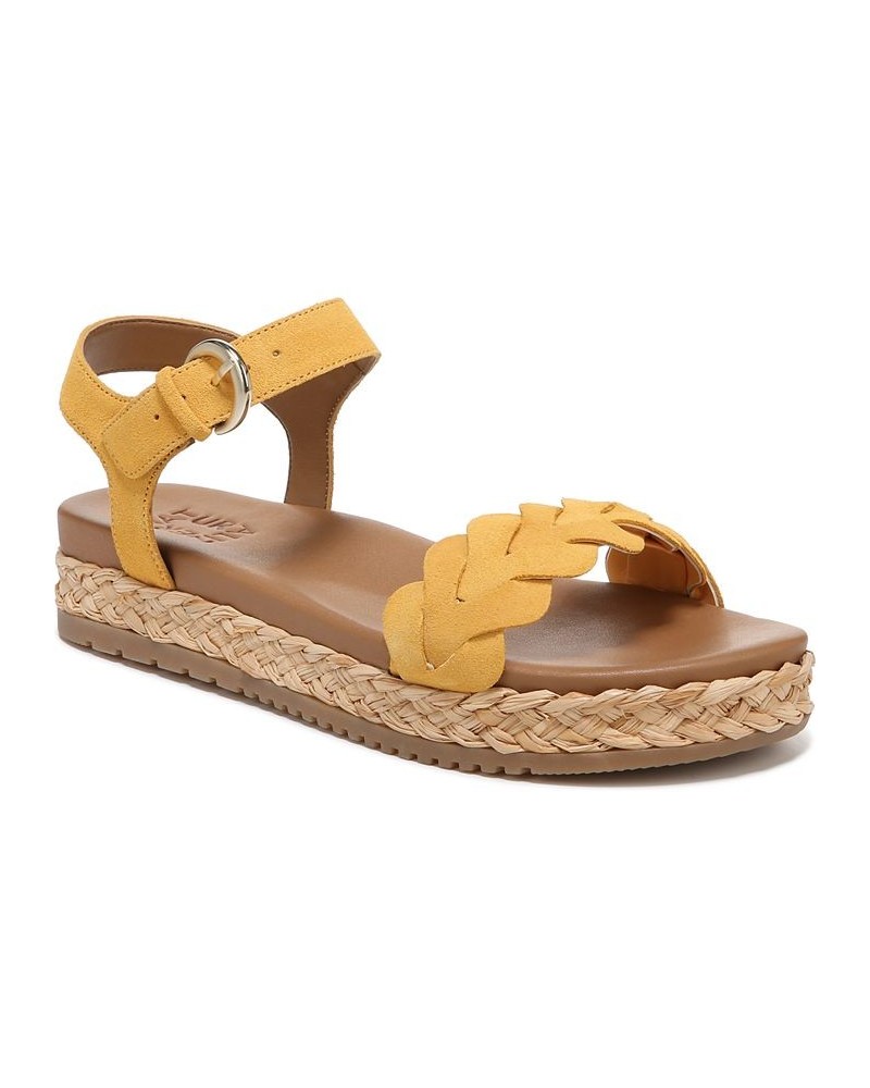 Neila Flatform Sandals Yellow $37.06 Shoes