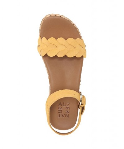 Neila Flatform Sandals Yellow $37.06 Shoes