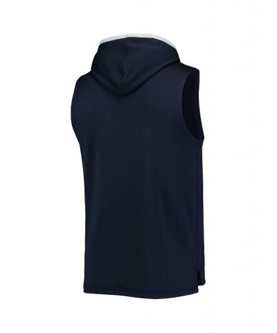 Men's Navy Notre Dame Fighting Irish Game Day Tech Sleeveless Hoodie $28.20 T-Shirts