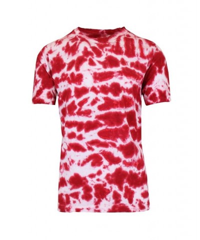 Men's Short Sleeve Tie-Dye Printed T-shirt PD06 $15.66 T-Shirts