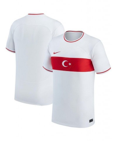 Men's White Turkey National Team 2022/23 Home Replica Jersey $52.50 Jersey