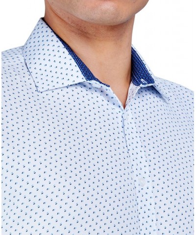 Men's Regular Fit Performance Wrinkle Free Dress Shirt PD02 $14.41 Dress Shirts