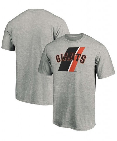 Men's Heathered Gray San Francisco Giants Prep Squad T-shirt $21.19 T-Shirts