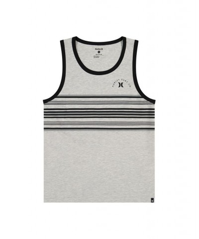 Men's Stripe Tank Gray $20.88 T-Shirts