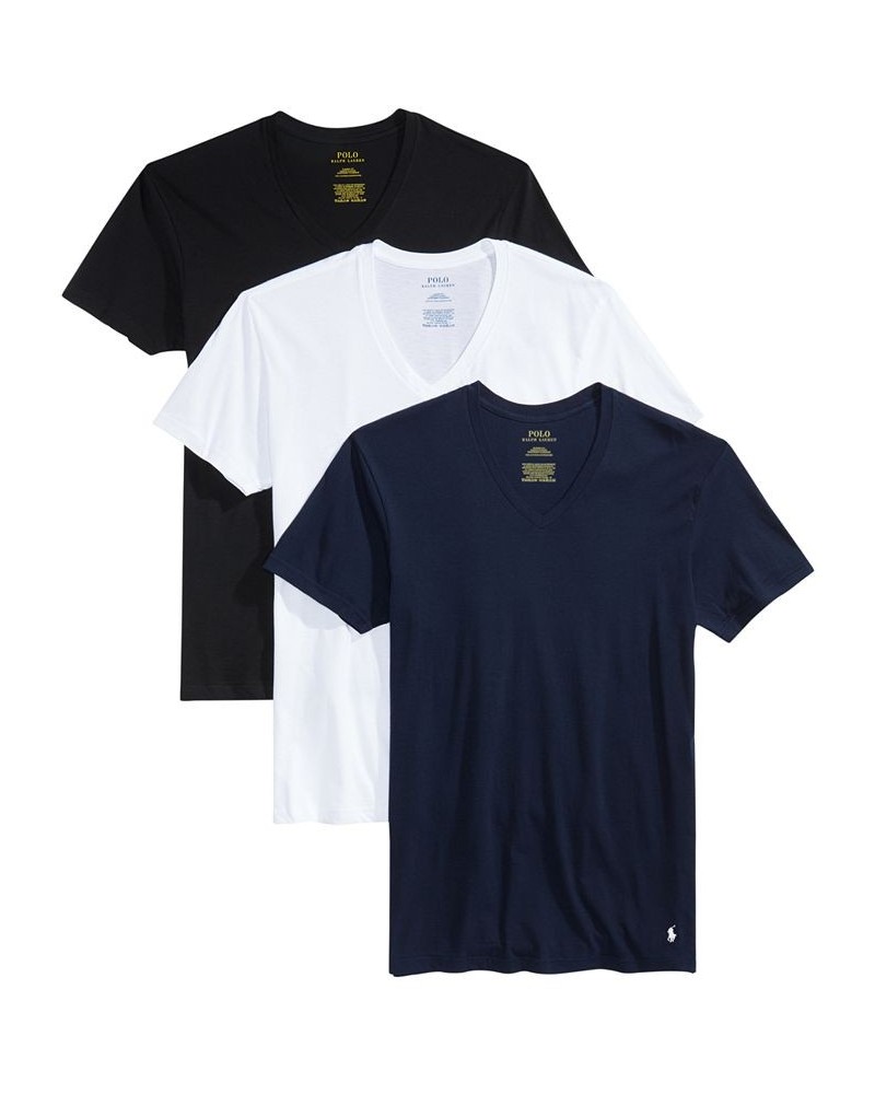 Men's V-Neck Classic Undershirt 3-Pack Gray Assorted $20.69 Undershirt