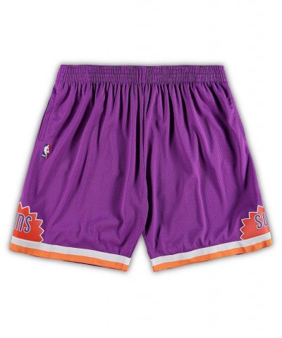 Men's Mitchell Ness Purple Phoenix Suns Big Tall Hardwood Classics Team Swingman Shorts $48.44 Shorts