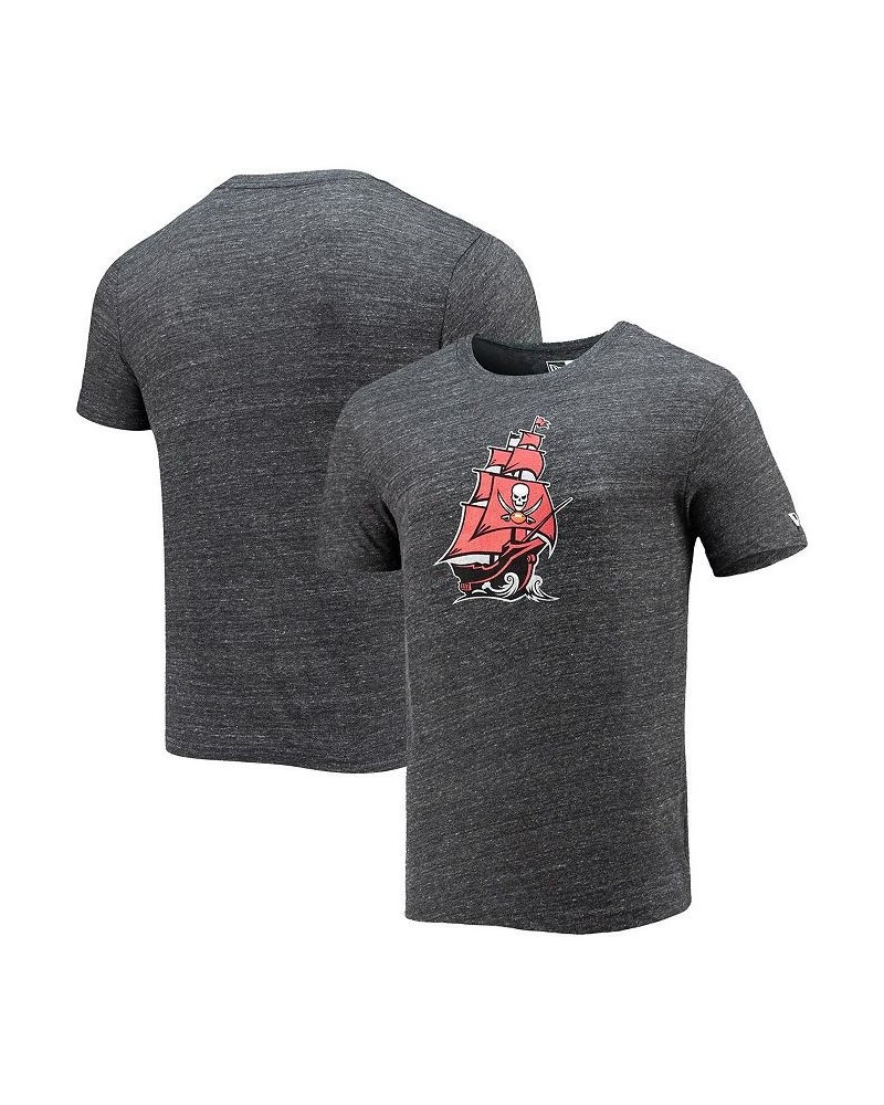 Men's Black Tampa Bay Buccaneers Alternative Logo Tri-Blend T-shirt $13.12 T-Shirts