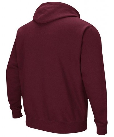 Men's Maroon Arizona State Sun Devils Arch Logo 3.0 Pullover Hoodie $19.74 Sweatshirt