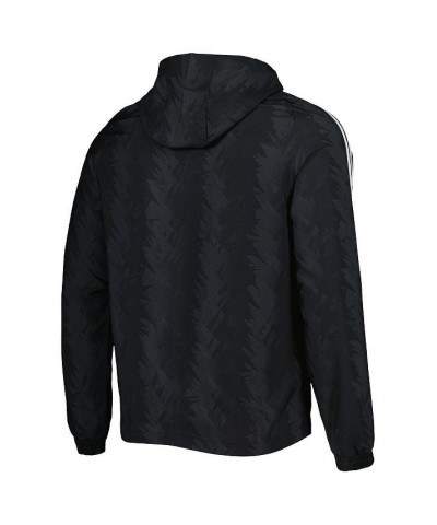 Men's Charcoal Juventus DNA Raglan Full-Zip Hoodie Windbreaker Jacket $48.44 Jackets