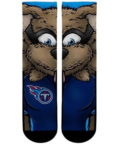 Men's Tennessee Titans Split Face Mascot Multi Crew Socks $17.09 Socks