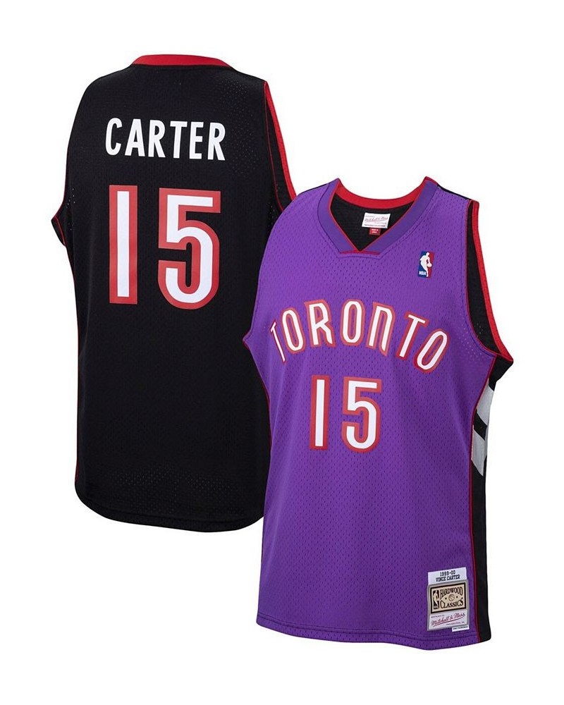 Men's Vince Carter Purple Toronto Raptors 1999-2000 Hardwood Classics Swingman Jersey $49.95 Jersey