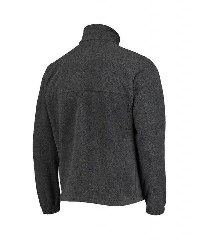 Men's Portland Trail Blazers Heathered Charcoal Flanker Full-Zip Jacket $35.04 Jackets