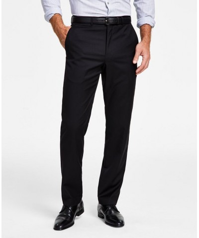 Men's Classic-Fit UltraFlex Stretch Flat Front Suit Pants PD01 $49.66 Suits