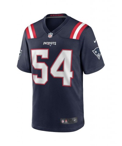 Men's Tedy Bruschi Navy New England Patriots Game Retired Player Jersey $65.80 Jersey