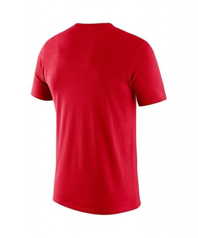 Men's Red Georgia Bulldogs Retro Football Lockup Legend Performance T-shirt $23.00 T-Shirts