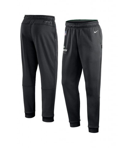 Men's Black New York Jets Sideline Logo Performance Pants $45.00 Pants