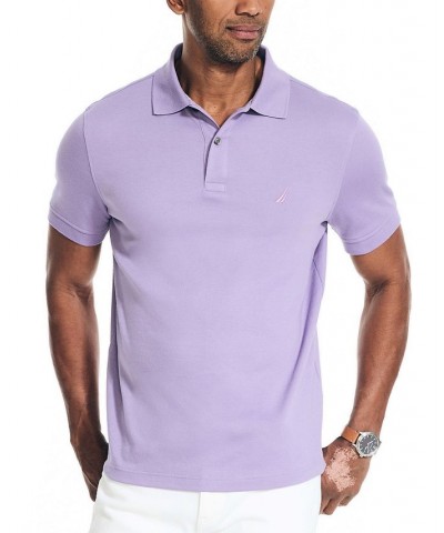 Men's Classic-Fit Soft Stretch Interlock Polo PD05 $25.50 Polo Shirts