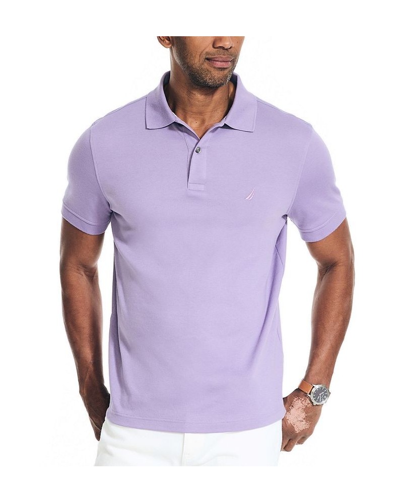 Men's Classic-Fit Soft Stretch Interlock Polo PD05 $25.50 Polo Shirts