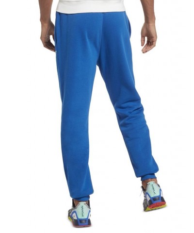 Men's Identity Classic-Fit Fleece Joggers Vector Blue / White $21.44 Pants