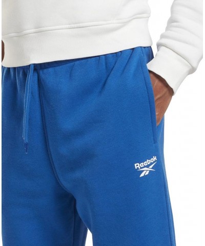 Men's Identity Classic-Fit Fleece Joggers Vector Blue / White $21.44 Pants