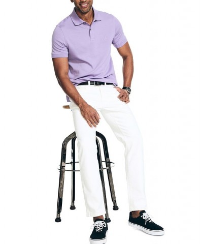 Men's Classic-Fit Soft Stretch Interlock Polo PD05 $25.50 Polo Shirts