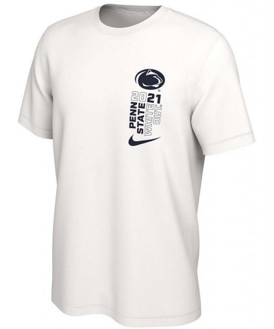 Men's White Penn State Nittany Lions 2021 White Out Student T-shirt $15.07 T-Shirts