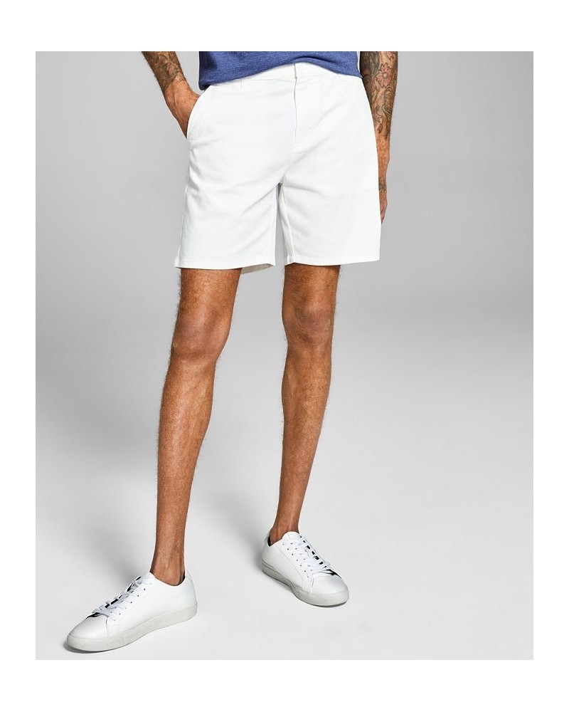 Men's Stretch Chino Shorts White $14.85 Shorts