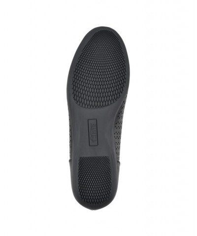 Women's Cindy Ballet Comfort Flat Black $33.81 Shoes