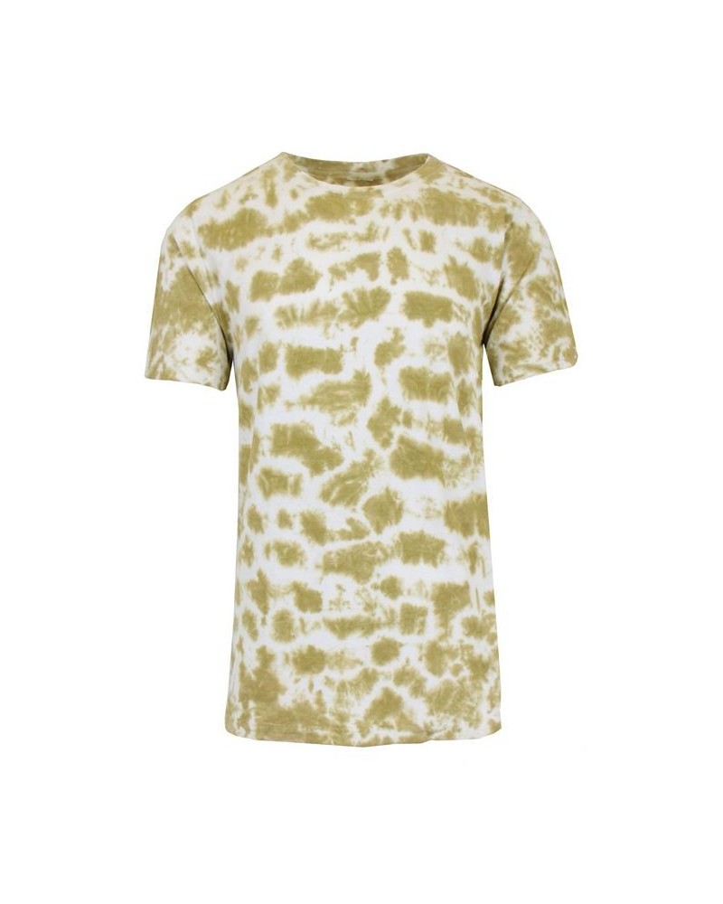 Men's Short Sleeve Tie-Dye Printed T-shirt PD02 $15.66 T-Shirts