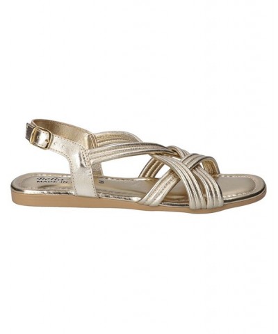 Women's Ilo-Italy Sandals Yellow $53.90 Shoes