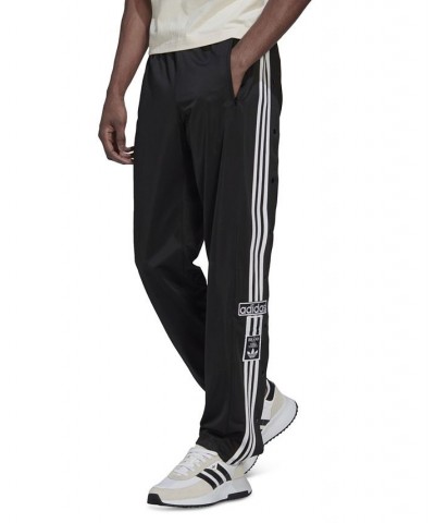 Men's Adicolor Classics Adibreak Classic-Fit 3-Stripes Breakaway Track Pants Black $39.60 Pants