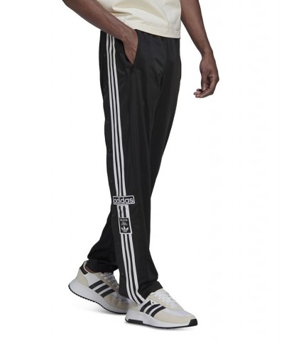 Men's Adicolor Classics Adibreak Classic-Fit 3-Stripes Breakaway Track Pants Black $39.60 Pants