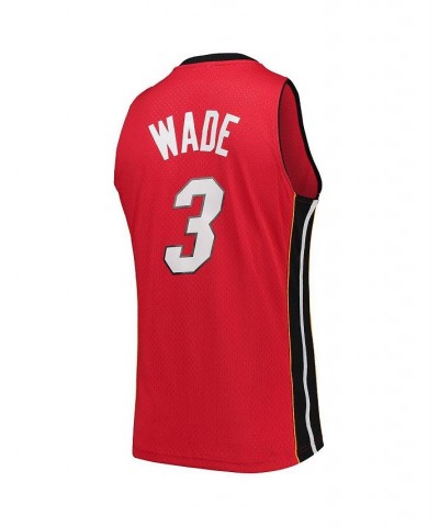 Men's Dwyane Wade Red Miami Heat Big and Tall Hardwood Classics 2005-06 Swingman Jersey $54.05 Jersey