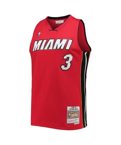 Men's Dwyane Wade Red Miami Heat Big and Tall Hardwood Classics 2005-06 Swingman Jersey $54.05 Jersey