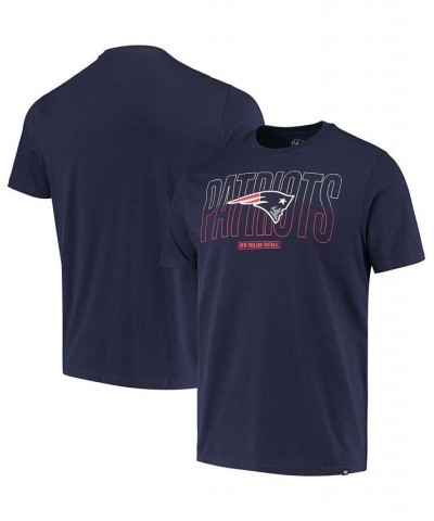 Men's Navy New England Patriots Split Squad Super Rival T-shirt $13.94 T-Shirts