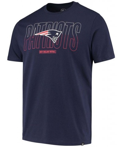 Men's Navy New England Patriots Split Squad Super Rival T-shirt $13.94 T-Shirts