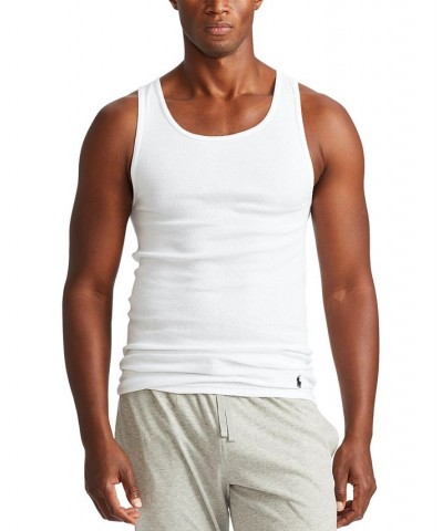 Men's Tall Classic Cotton Undershirts - 3-Pack White Big $31.25 Undershirt