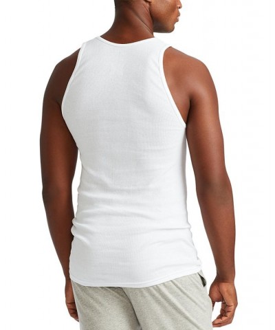 Men's Tall Classic Cotton Undershirts - 3-Pack White Big $31.25 Undershirt