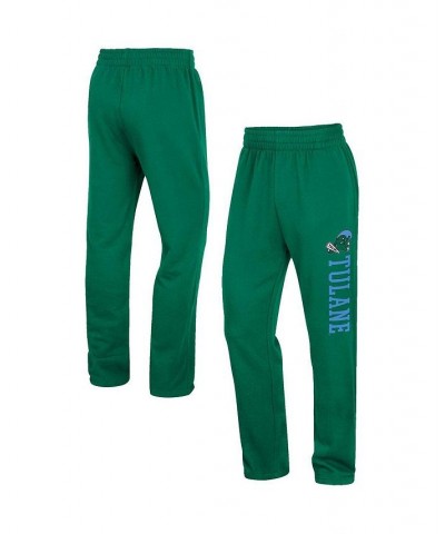 Men's Green Tulane Green Wave Wordmark Pants $23.10 Pants