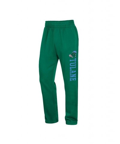 Men's Green Tulane Green Wave Wordmark Pants $23.10 Pants