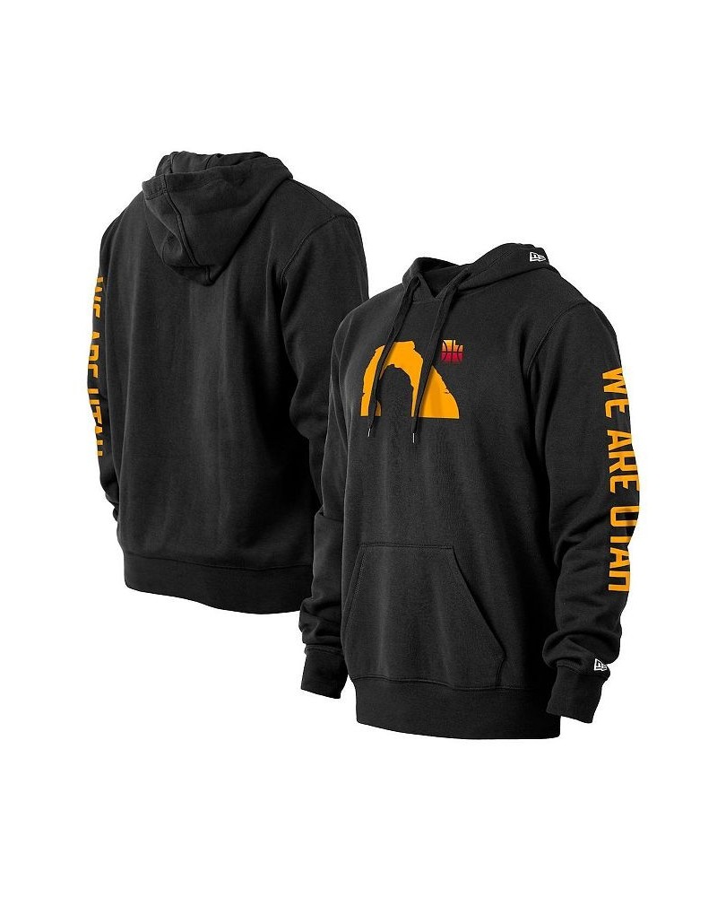 Men's Black Utah Jazz 2021/22 City Edition Pullover Hoodie $24.80 Sweatshirt