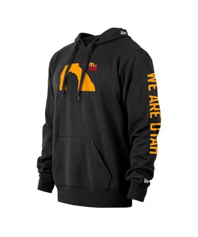 Men's Black Utah Jazz 2021/22 City Edition Pullover Hoodie $24.80 Sweatshirt