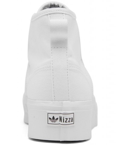 Women's Originals Nizza Platform Mid Casual Sneakers White $33.80 Shoes